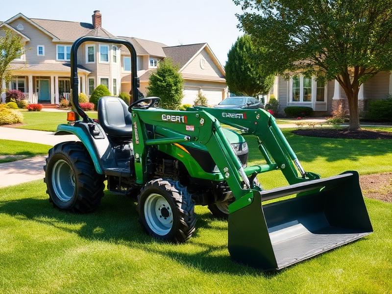 Riding lawn tractor and zero-turn mower for homeowners