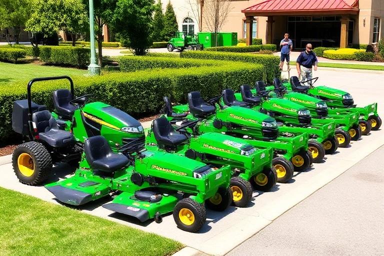Commercial turf & mowing lease